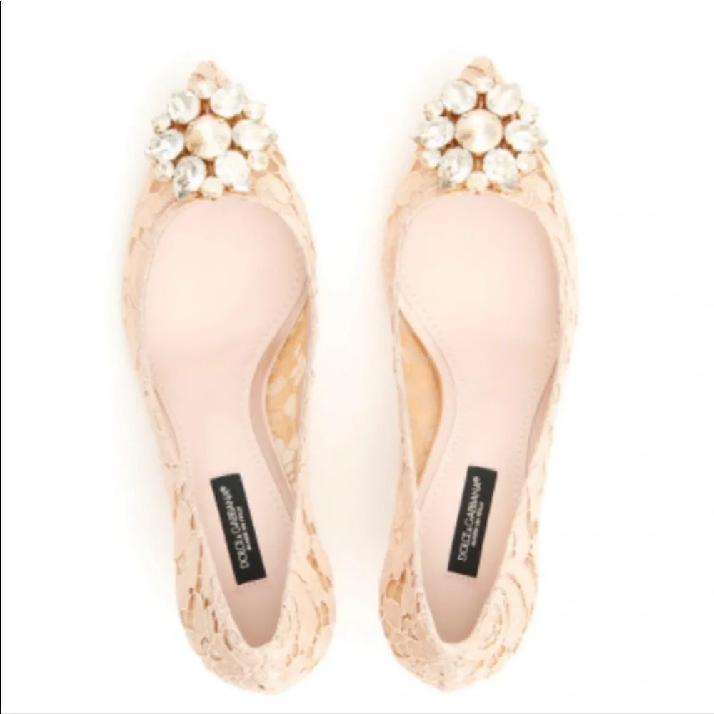 dolce & Gabbana lease crystal pumps - Picture 2 of 15